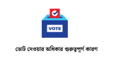 ভোট দেওয়ার অধিকার গুরুত্বপূর্ণ কারণ ও শরয়ী বিধান